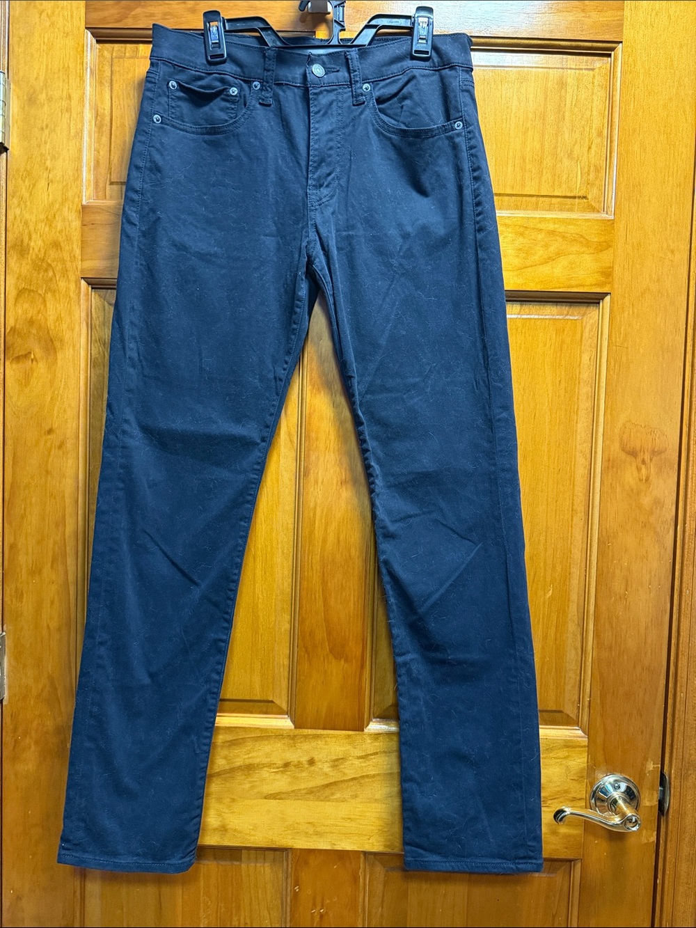 Lucky Brand Men's Slim Straight Jeans in Black